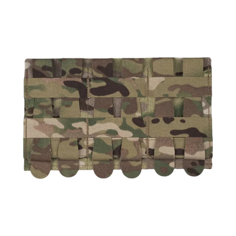 3-Mag Elastic Pouch | Low-Profile MOLLE Holder | Lightweight Triple Magazine Pouch