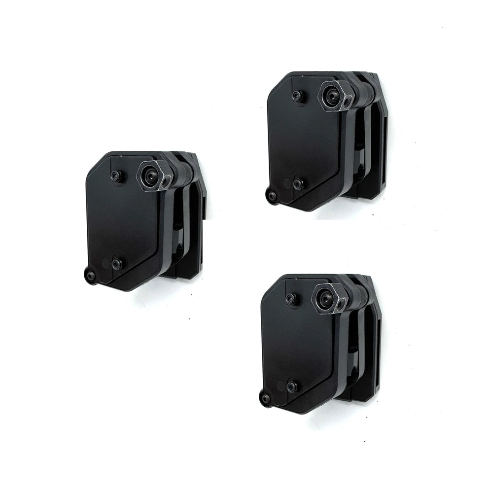 1/2/3/4Pcs Pouch Holster for Magazines 9mm 40-1 1/2 in Belt IPSC USPSA IDPA Pistol Mag Holder Rotating Competition Pouch