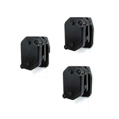 1/2/3/4Pcs Pouch Holster for Magazines 9mm 40-1 1/2 in Belt IPSC USPSA IDPA Pistol Mag Holder Rotating Competition Pouch