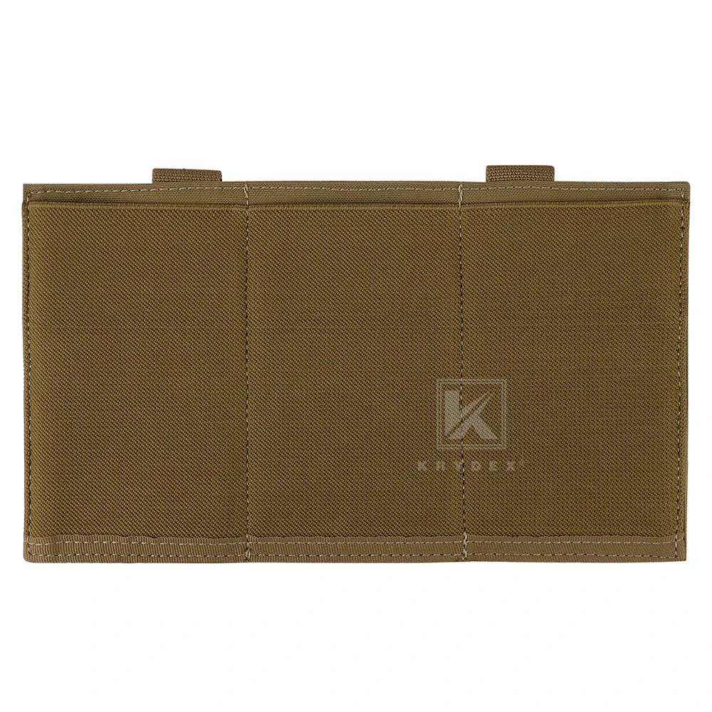 KRYDEX Fast Draw Tactical Elastic Magazine Pouch Single Double Triple 5.56 .223 M4 M16 Mag Pouch Molle Carrier Hunting Accessory