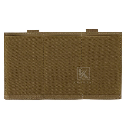 KRYDEX Fast Draw Tactical Elastic Magazine Pouch Single Double Triple 5.56 .223 M4 M16 Mag Pouch Molle Carrier Hunting Accessory