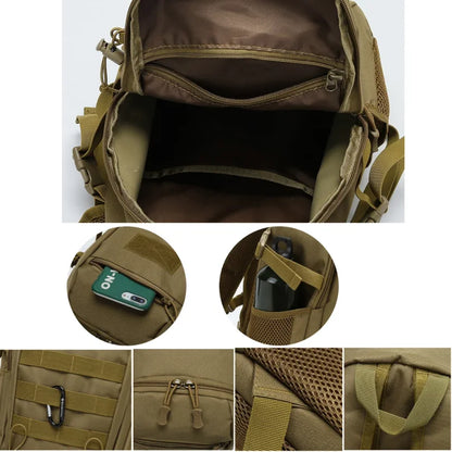 20L Travel Outdoor Backpack Mini Small Waterproof Camping Hiking Fishing Hunting Bag Climbing Women Men Rucksack Daypack
