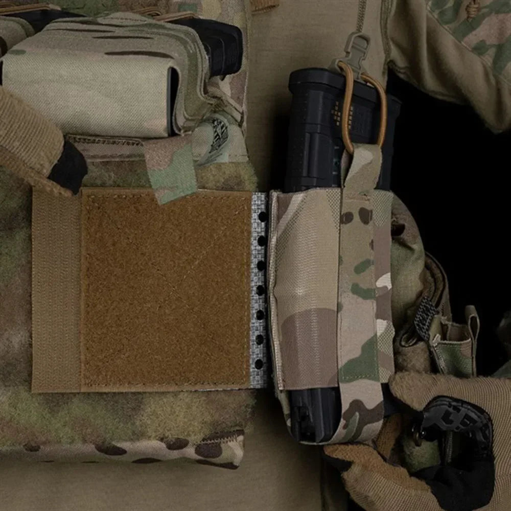Outdoor Hunting Vest Chest Hanging Expander Side Wings MOLLE TEGRIS Board Side Panel Hook Line Adhesive Surface Vest Accessories