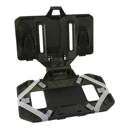 Tactical MOLLE Folding Navigation Board Map Admin Panel iPhone Pouch Tactical Airsoft Hunting Vest Chest Mobile Phone Holder