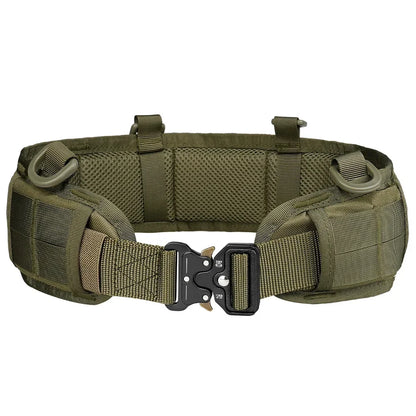 MOLLE Adjustable Tactical Waistbelt Quick Release Durable for Cs TrainingStylish Unisex Design Perfect for All Weather Combat