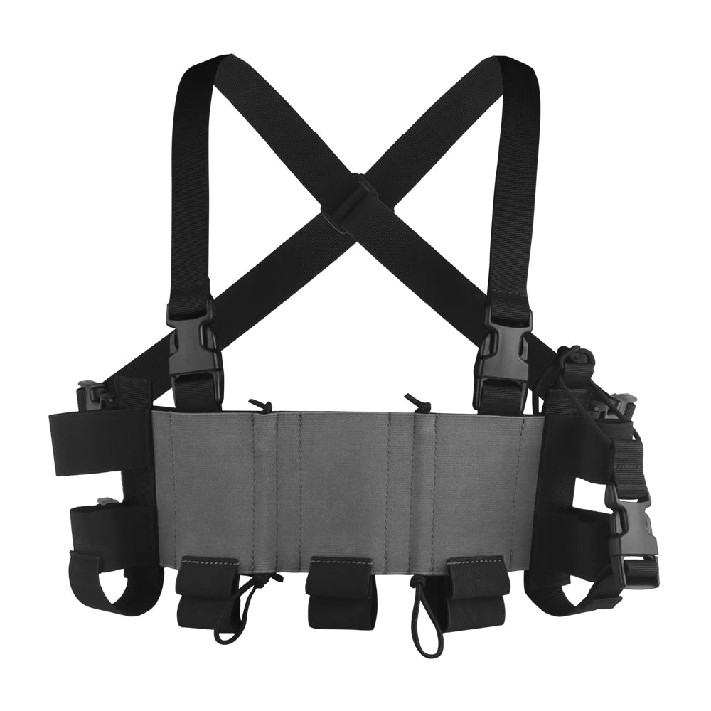 Tactical UG Style Chest Rig DR WG Minimalistic Multi-Mission Plate Carrier MOLLE Hunting Vest for Airsoft Shooting Game Gear