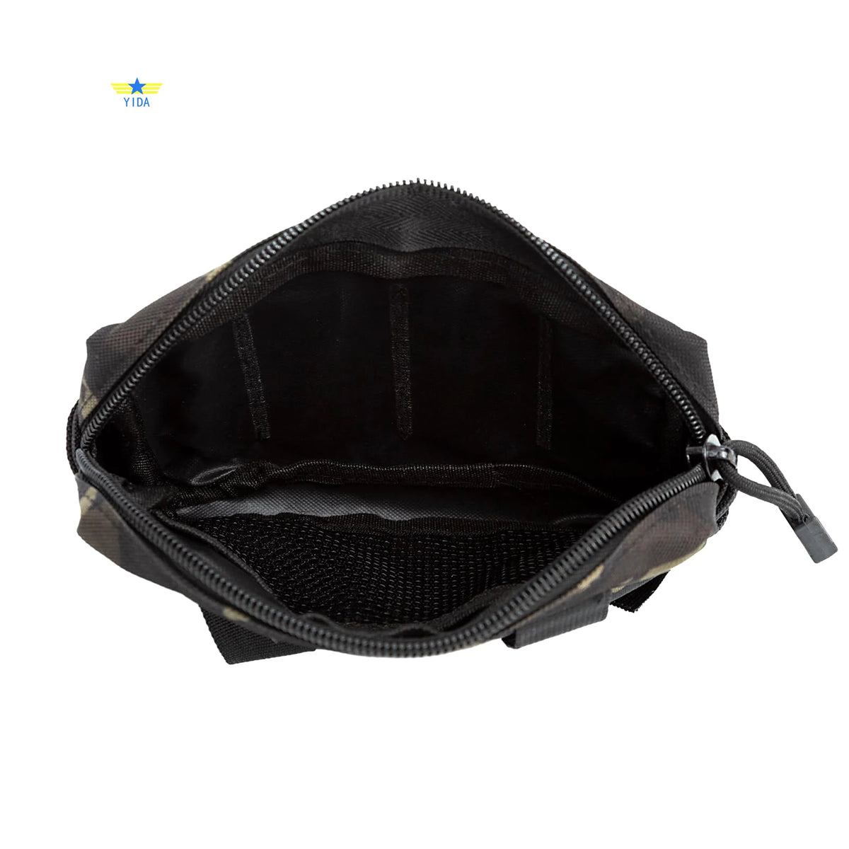 Tactical EDC Utility Pouch Compact Water-Resistant, Organize Small Gear Gadget for Backpack Belt Hanging Waist Bag Nylon