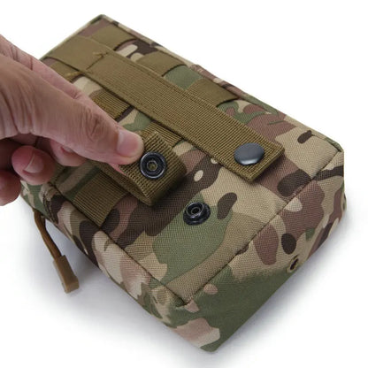 Outdoor Tactical Molle Pouch Waterproof Nylon Multi Purpose Army Small Tactical Pack Universal Hunting Camping Bag Outdoor Equip