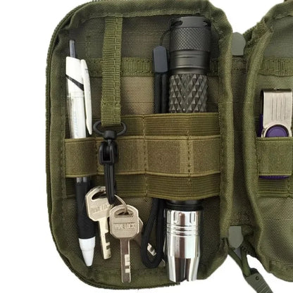 Tactical EDC Molle Pouch Portable Small Medical Waist Pack Outdoor First Aid Bag Phone Case Holder Camping Hunting Accessories