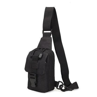 Men's Chest Bag Small Shoulder Bag Portable Mobile Phone Pouch Men Outdoor Trekking Hiking Camping Hunting Crossbody Backpack
