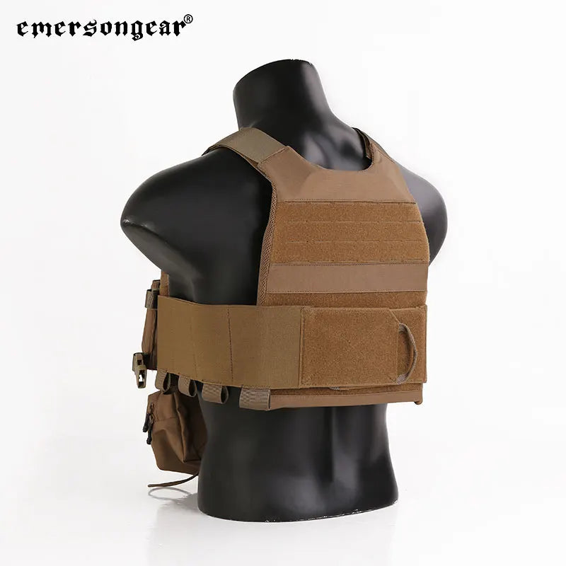 Emersongear Hunting Vest W/For MK Chest Rig Set Body Armor Hunting Plate Carrier Combat Protective Guard Gear Nylon