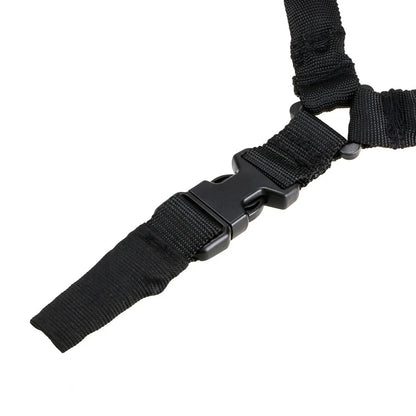 Tactical Gun Single Point Sling Adjustable Bungee Rifle Shoulder strap length for Airsoft Hunting Accessories Strap M4