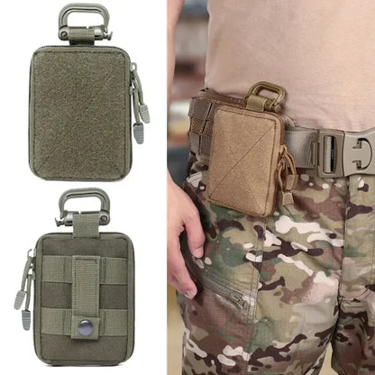 Outdoor Portable Bag Small Wallet Molle Tool EDC Accessories Waist Bag Belt Pouch Hunting Camping Hiking Tactical Pack