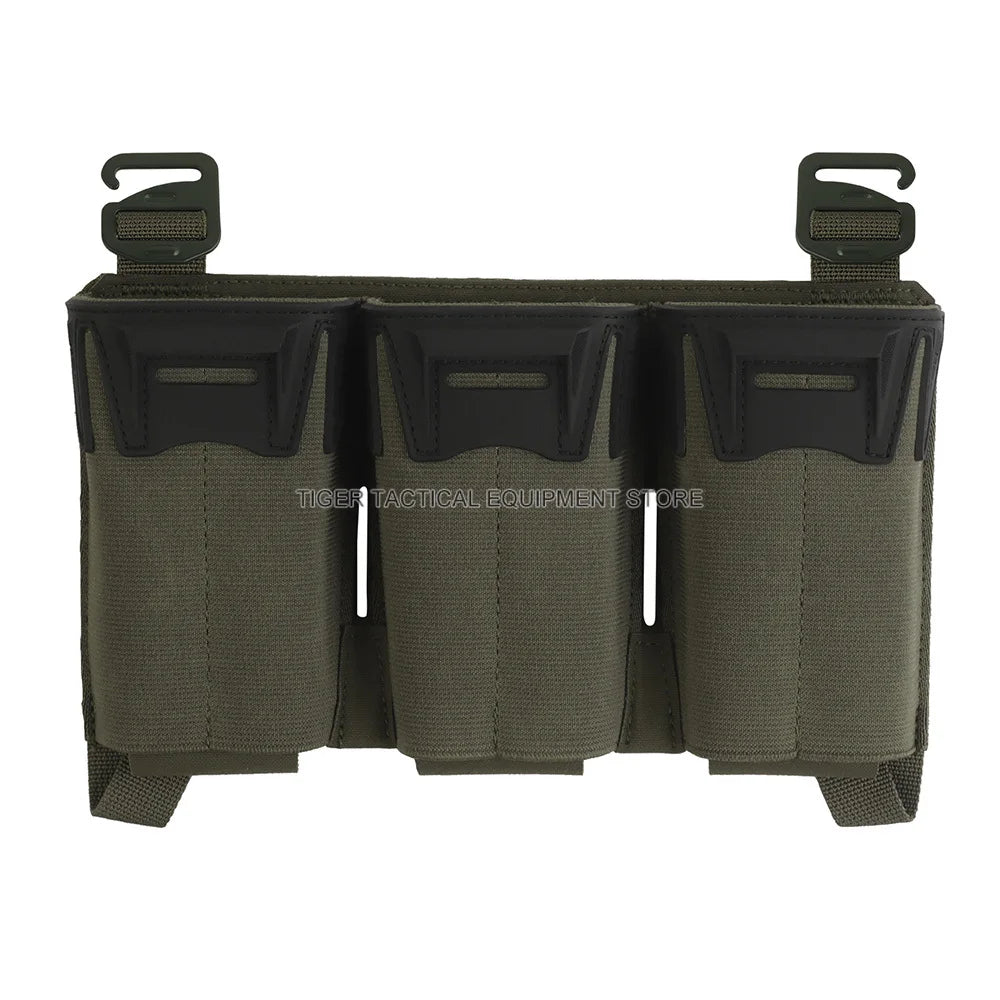 Tactical Multi-caliber Mag Pouch Placard 2nd Layer Admin Pouch Set MOLLE Quick Pull Airsoft Hunting Plate Carrier Front Panel