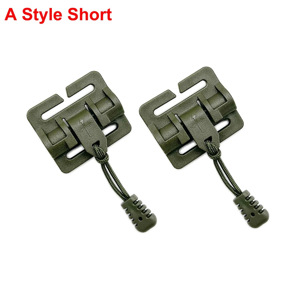 Tacticals Vest Quick Release Buckle Shoulder Webbing MOLLE  Side Belt Install Adapter Set Airsoft Vest Hunting Vest Accessories