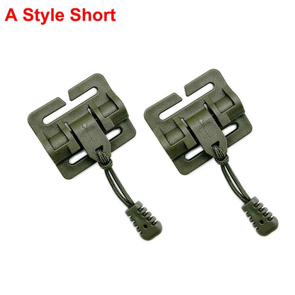 Tacticals Vest Quick Release Buckle Shoulder Webbing MOLLE  Side Belt Install Adapter Set Airsoft Vest Hunting Vest Accessories