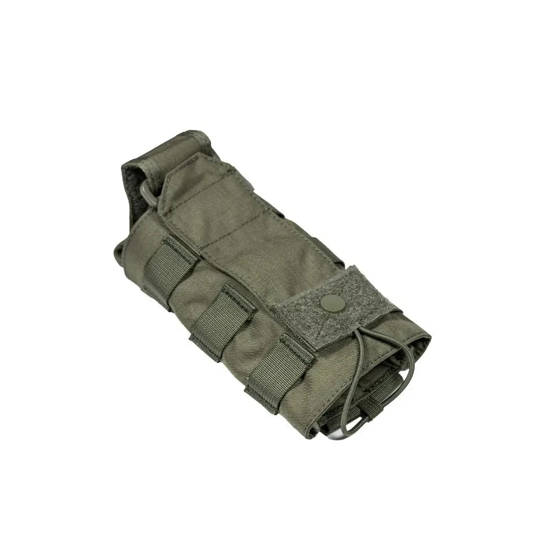 Tactical Radio Pouch for 710 Series Walkie Talkie Holster 500D Nylon Flame Retardant Infrared Resistant Military Gear