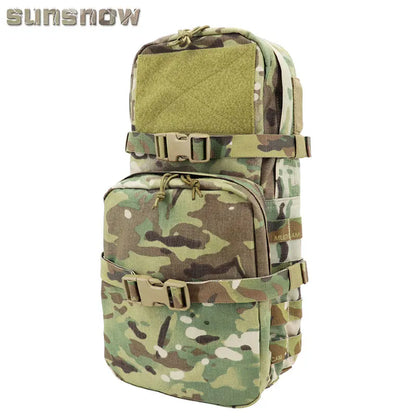 Outdoor Sports Vest With Bag MOLLE Multi purpose MBSS Modular Expansion Water Bag Pack