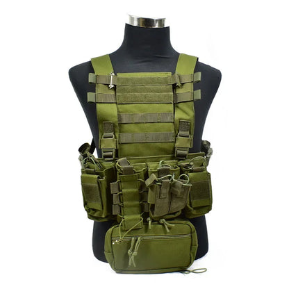Multicam Black Tactical Camouflage Hunting Combat Crossfit  D3CR Chest Rig Vest For Outdoor Military Paintball Airsoft War Game