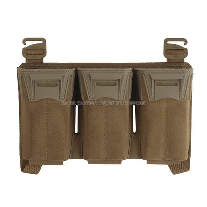 Tactical Multi-caliber Mag Pouch Placard 2nd Layer Admin Pouch Set MOLLE Quick Pull Airsoft Hunting Plate Carrier Front Panel