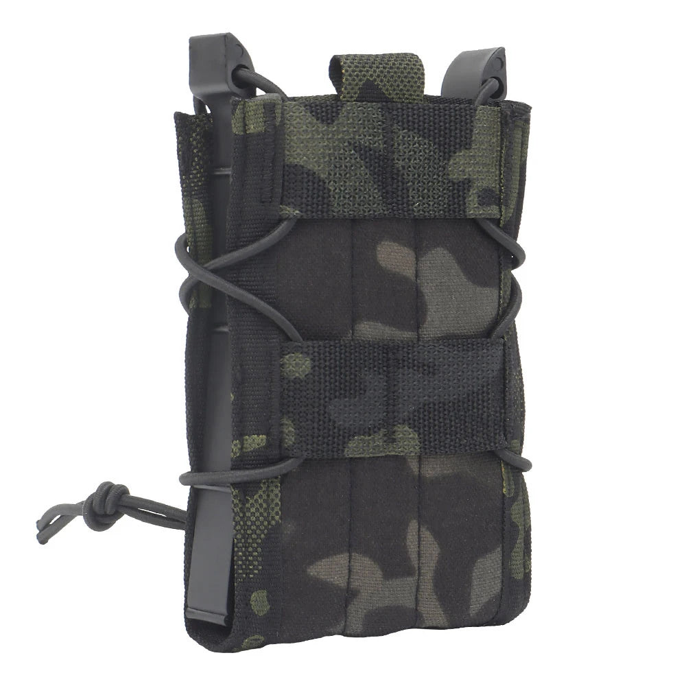 OPHIDANTAC 9MM 5.56 Magazine Pouches Tactical AK AR M4 AR15 Single Magazine Bag Rifle Molle Mag Holster Pouch Hunting