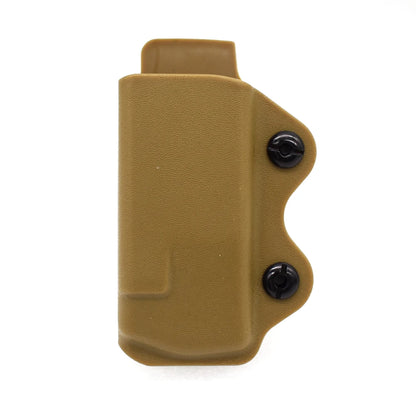 1PCS IWB/OWB Gun Holster Single Magazine Case For Glock 17 19 22 18 M9 P226 USP 9mm Mag Pouch Inside The Waistband