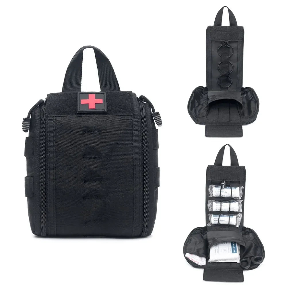 Tactical Molle EDC Pouch Medical Bag First Aid Kits Outdoor Emergency Survival Tool Bag Hunting Hiking EMT Utility Pack
