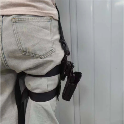Outdoor Simulation CS Tactical Leg Bag , Real CS Outdoor Camouflage Accessory Bag Tactical Lightweight Multi-pocket Leg Hanger