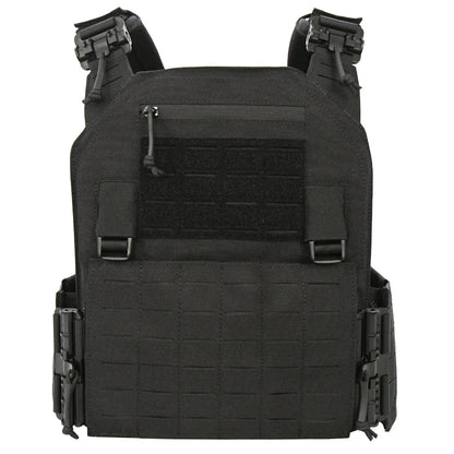 Nylon Large Size Multicam Chaleco Tactico,28x35cm Plate Carrier,Ranger Green,Tactical Vest for SAPI 11*14 Inch Plate