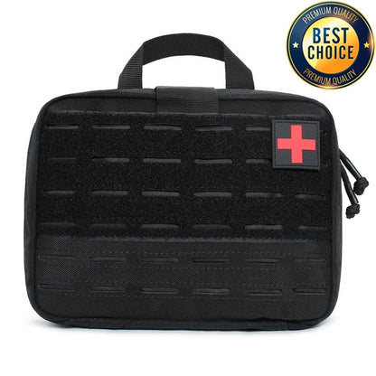 Tactical First Aid Kits Medical Bag Outdoor Molle Emergency Hunting Bag Camping Survival Tool EDC Pouch Red Cross Waist Bag