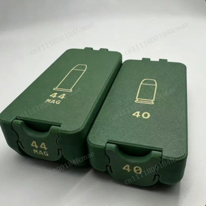 .308 .22lr 9mm 45 Bullet Storage Box, Enthusiast Desktop Gift Collection，just An Empty Box #26714