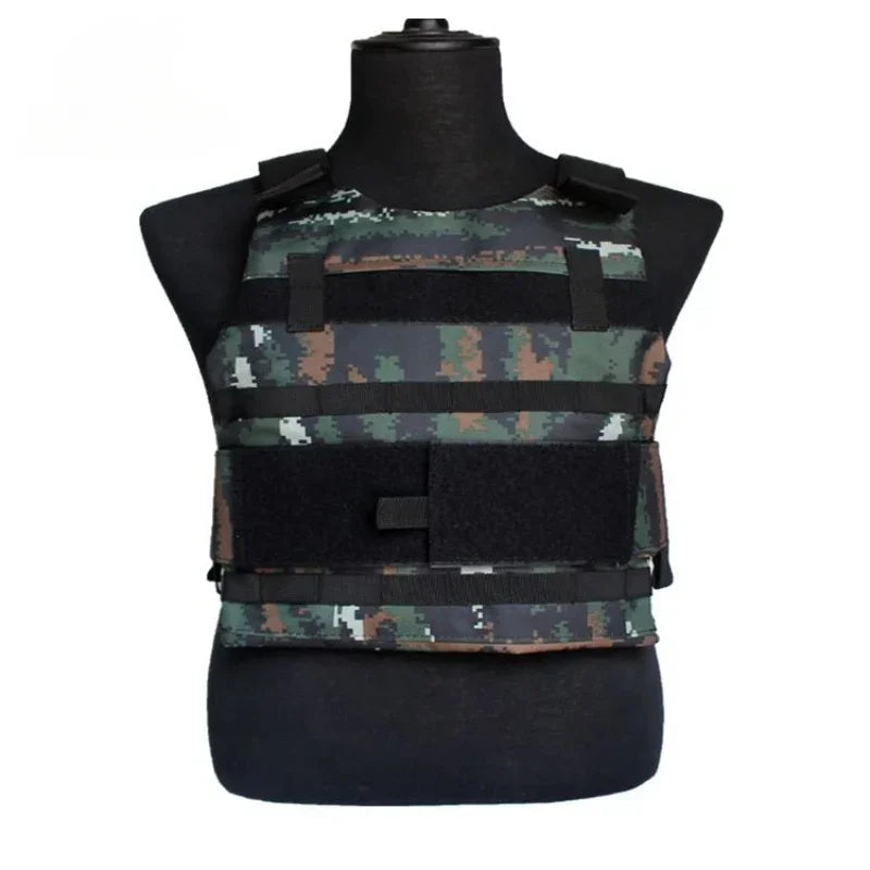 Black Tactical Camouflage Vest Down Body Training Tactical Sports Carrier Vest CP Camo Hunting Multifunction Cs Clothes