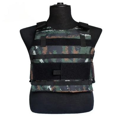 Black Tactical Camouflage Vest Down Body Training Tactical Sports Carrier Vest CP Camo Hunting Multifunction Cs Clothes