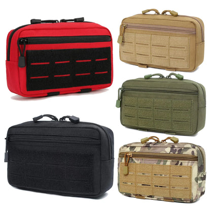 Outdoor Tactical Molle EDC Pouch  For Hunting Hiking First Aid Kit Pouch Waist Pack Emergency EMT Utility Tool Pouch Hunting Bag