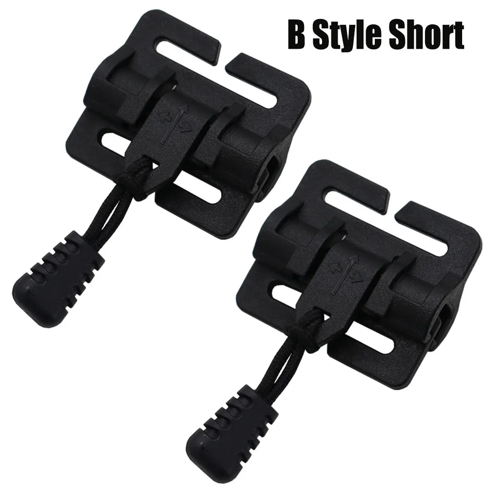 1 Pair Tactical Vest Quick Release Buckle Rapid Open Connector Hunting Vest Cummerbund Shoulder Webbing Connector Accessories