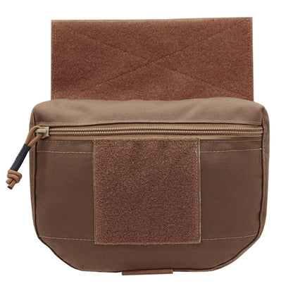Fwoyonze 500D Nylon Outdoor Tactical JPC/CPC Vest/Tactical Chest Pouch FC Large Sub-Pouch Expanded Lower Belly Bag