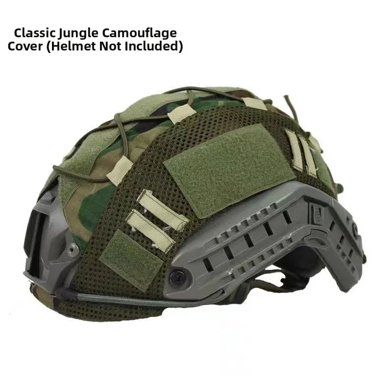 Multicam Tactical Helmet Cover Compatible OPS Core FAST MH PJ BJ For CS Airsoft Simulation Outdoor Accessories