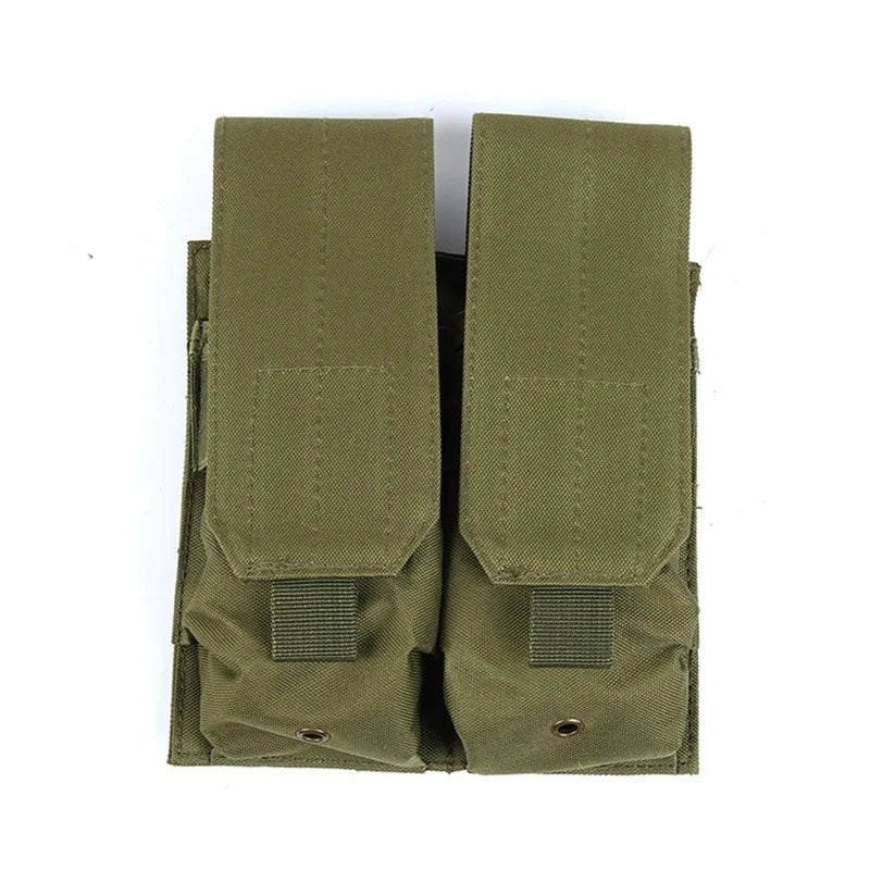 Utility Tactical MOLLE Magazine Pouches Triple&Double Shooting Mag Pouch Wargame Paintball 5.56/7.62 Mag Bag for M4 AR15 Ak47