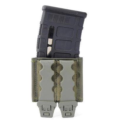 Single Magazine Pouch 5.56mm with MOLLE Magazine Pouch Quick Release Response Compatible Tactical Belts