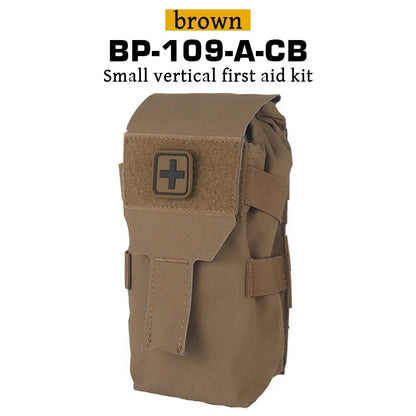 Compact Upright Emergency Organizer Quick-Access Bag with Handle Water-Resistant Molle Hunting Pack
