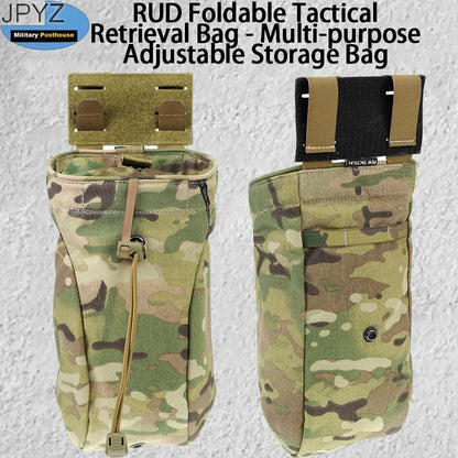 RUD Foldable Tactical Retrieval Bag - Multi-purpose Adjustable Storage Bag