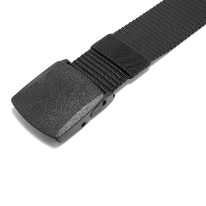 Automatic Buckle Nylon Belt, Fashionable MEN'S Canvas Outdoor Belt, Hunting and Hiking Tools, Hunting Clothing Accessories 1pcs