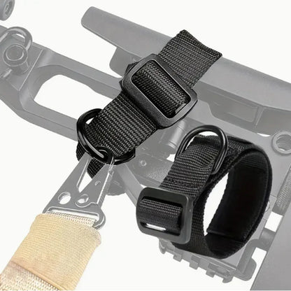 Outdoor Tactical Gun Sling Nylon Portable Binding Strap Multifunctional Single/double Point Gun Lanyard