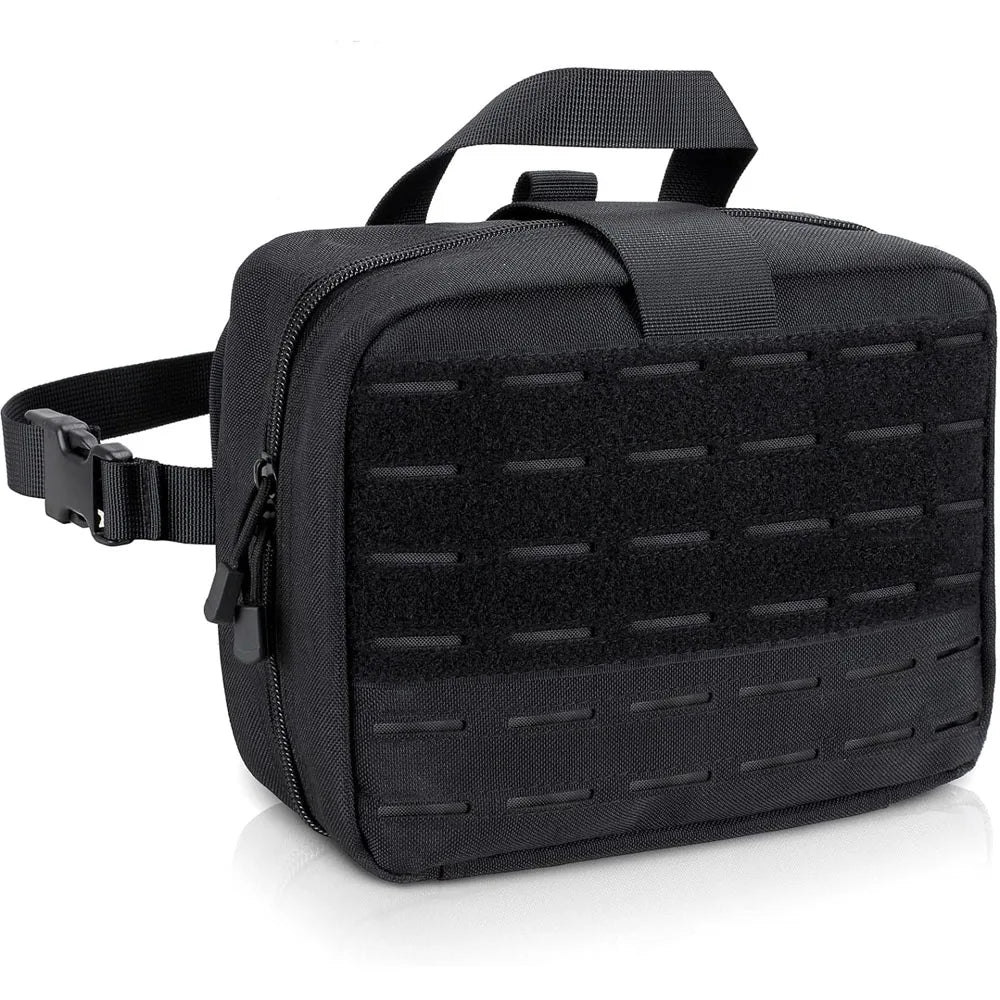 Outdoor Molle Medical Bag EDC Pouch Organizer First Aid Kit Large Capacity IFAK EMT Waist Pack for Hunting Camping Travel