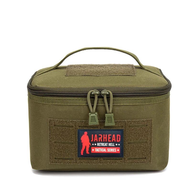 Portable Rifle Cartridge Bag Detachable Inner Space Ammunition Box Outdoor Tactical EDC Tools Handbag Hunting Ammo Bag