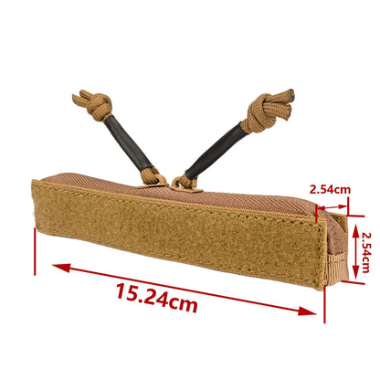 Tactical Vest Chest Equipment Zip Flap Pocket Zip Insert For JPC2.0 CPC AVS Airsoft Vest Hunting Accessories