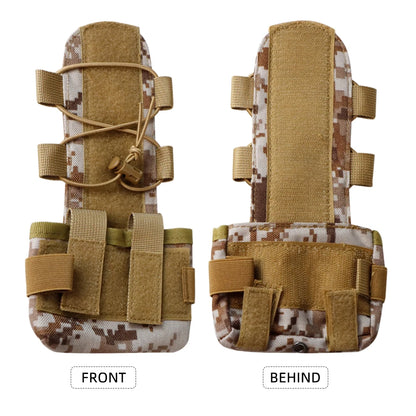 MK2 Tactical Helmet Counterweight Battery Pouch, Fast Helmet Battery Pack Accessories for Airsoft Hunting Outdoor Sports