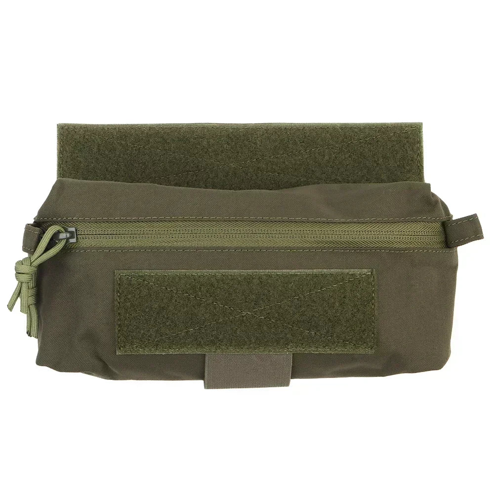 Tactical Pouch Dangler Drop Pouch Mini Abdominal Dump Drop Pouch Fanny Pack for JPC CPC LBT D3CR MK3 MK4 Plate Carrier Storage