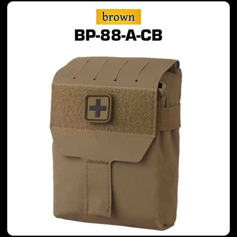 Molle bag for trauma first aid, suitable for car home travel, hiking and camping, emergency life-saving equipment