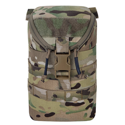 KRYDEX Tactical GP Pouch Vertical Utility MOLLE  Zip Rip EDC Bag Pack Quick Access Side Pocket Hunting Paintball Pouches